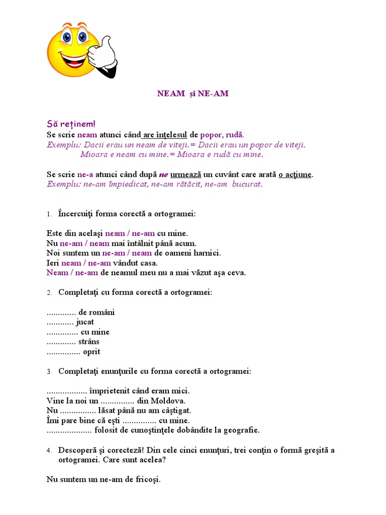 Neam Şi Ne-Am | PDF