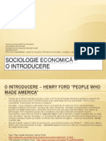 Sociologie Economica