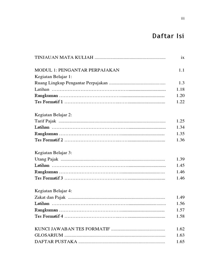 Pengantar Perpajakan dan Hukum Pajak | PDF | Bisnis | Pengelolaan ...