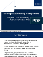 Strategic Advertising Management: Chapter 7: Understanding Target Audience Decision Making