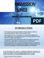 Transmission Lines: Neha Gangwar
