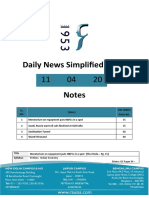 Daily News Simplified - DNS: Prelims: Indian Economy Mains: GS Paper III