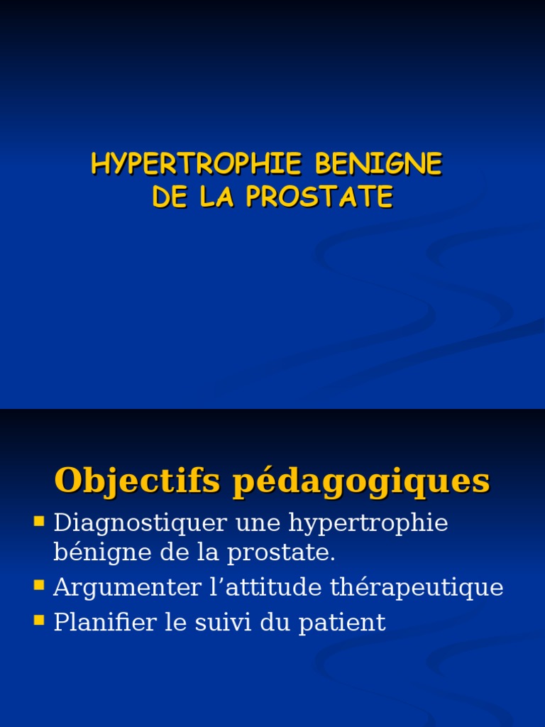 Adénome de La Prostate PDF Prostate Maladies de l'appareil génito — free download