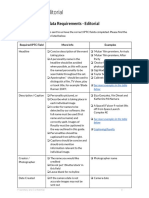 Contributor Metadata Requirements - Shutterstock Editorial