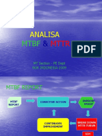 Analisa: MT Section - PE Dept Nok Indonesia-2009