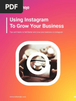 Tips and Hacks To Sell Better and Grow Your Business On Instagram