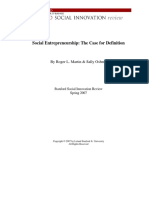 Social Entrepreneurship_ The Case for Definition.pdf