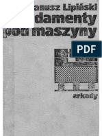 LIPIŃSKI J. Fundamenty Pod Maszyny PDF