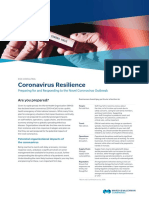 Coronavirus - Resilience - Fact - Sheet