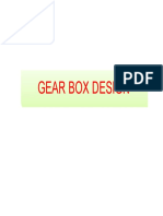 Gear Box Design