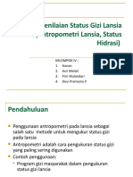 PENILAIAN STATUS GIZI LANSIA