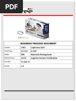 Logistics Invoice Verification in Sap The Process Manual