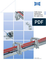 278 Cable Laying Equipment For Cable Trays
