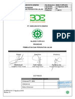 Sop Pembuatan Dan Perawatan Jalan PDF