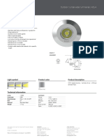 Aqua 1: Luminaire Structure