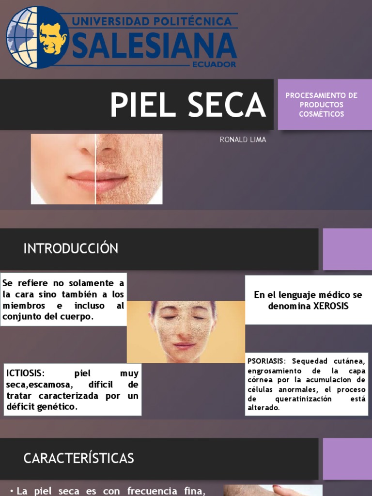 Causas y Tratamientos de Piel Seca | PDF | Cocina, comidas y vino