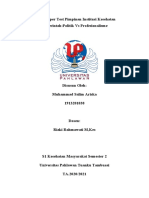 Fit & Proper Test Pimpinan Institusi Kesehatan Pemerintah:Politik Vs Profesionalisme