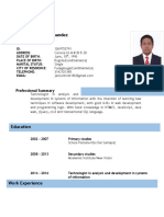 Jeisson Duvan Hernandez Antonio: Professional Summary