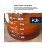 Purifying Palladium Precipitated From Dirty Solutoins