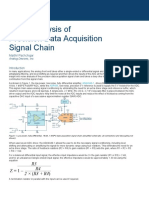 Noise Analysis of Precision Data Acquisition Signal Chain
