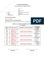 Modelo Pab - 1° Secundaria