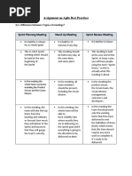 Assignment Agile