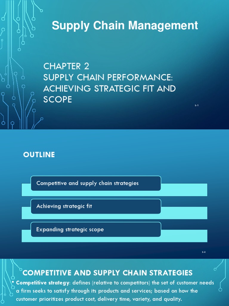 Achieving Strategic Fit in Supply Chains | PDF | Strategic Management ...