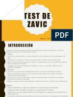 TEST DE ZAVIC