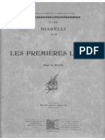 Diabelli Op. 125 Les Premières Leçons PDF