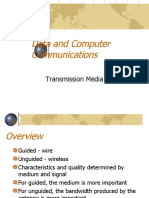 Data and Computer Communications: Transmission Media