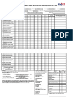 School Form 2 Daily Attendance Report of Learners For Senior High School (SF2-SHS)