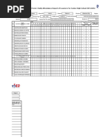 School Form 2 (SF2) Daily Attendance Report of Learners | PDF ...