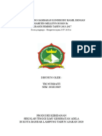 Jurnal Tentang Gambaran Kondisi Ibu Hamil Dengan Diabetes Mellitus Di RSD Dr. Soebandi Jember Tahun 2013-2017