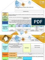 Matriz de Proyeccion Del Plan de Vida Colectivo