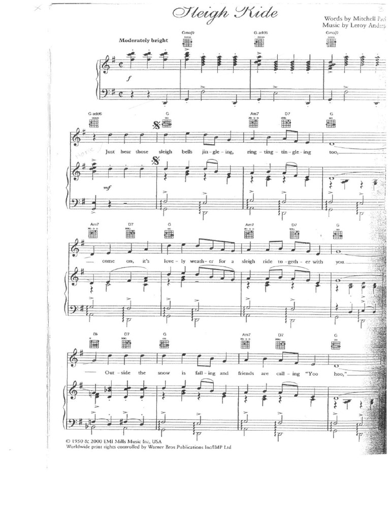 Music Document Analysis and Credits | PDF