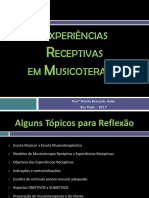 Experiências receptivas em musicoterapia