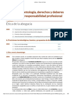 Capítulo 1. Ética de La Abogacía PDF