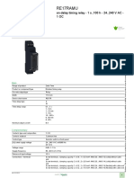 Zelio Timer Relays - RE17RAMU