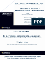 Las Implicaciones Del Desarrollo y Alternativas en Los Territorios