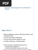 Semantic Technologies For The Internet of Things