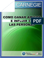 Dale Carnegie - Cómo Ganar Amigos e Influir Sobre Las Personas PDF