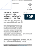CAMPI Et Al. 2016 Painful Temporomandibular Disorders and Central Sensitization PDF
