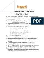 Lockdown Activity Challenge Chapter 12 Quiz