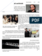 Bono - A Great Activist: Afonso Resende #3 10ºd