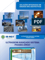 Soluções avançadas de inspeção por ultrassom com sistema Phased Array