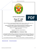 Solicitud de Pase Personal Laboral PDF