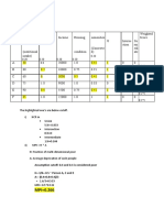 Answer 3) : Assumption Cutoff: 0.4 and 0.4 Is Considered Poor H 3/6 0.5 Person A, C and E A (0.4+0.8+0.4) /3