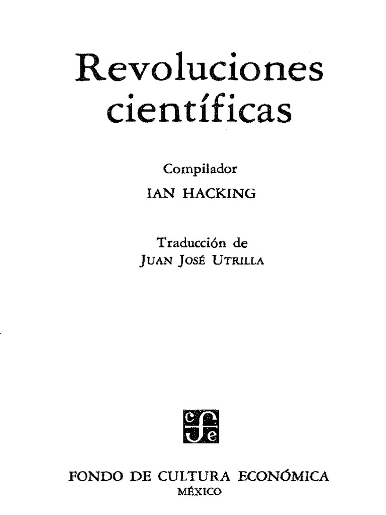 Ian-Hacking-1985, Introducción | Descargar gratis PDF | Paradigma | Teoría