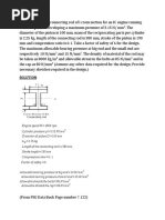 Design of I C Engine Connecting Rod