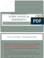 Technology Forecasting & Assessment